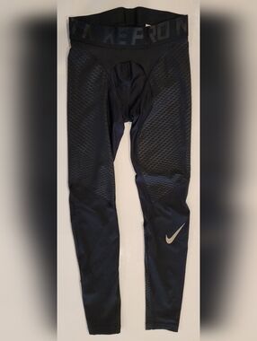 Nike Pro Zonal Strength Compression Tights Black Men's Small Athletic Leggings